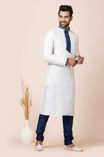 Roykals-Premium Designer Festive Wear Special Readymade Men's Kurta Pyjama
