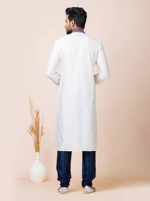 Roykals-Premium Designer Festive Wear Special Readymade Men's Kurta Pyjama 4