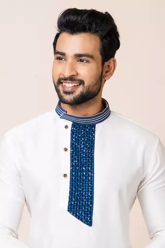 Roykals-Premium Designer Festive Wear Special Readymade Men's Kurta Pyjama