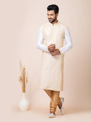 Roykals-Premium Designer Festive Wear Special Readymade Men's Kurta Pyjama 1