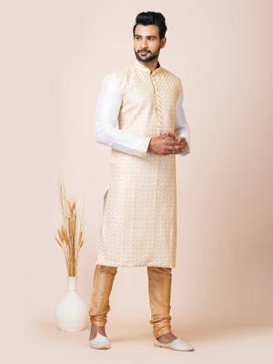 Roykals-Premium Designer Festive Wear Special Readymade Men's Kurta Pyjama 3