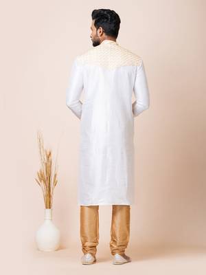 Roykals-Premium Designer Festive Wear Special Readymade Men's Kurta Pyjama 4