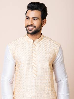 Roykals-Premium Designer Festive Wear Special Readymade Men's Kurta Pyjama 5