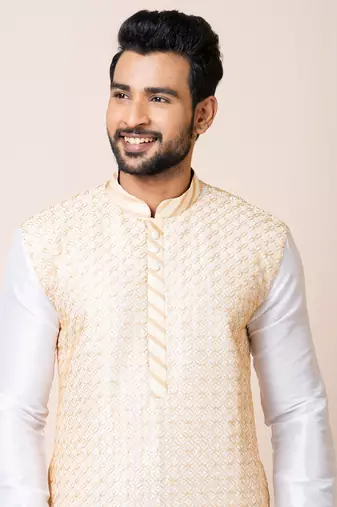 Roykals-Premium Designer Festive Wear Special Readymade Men's Kurta Pyjama