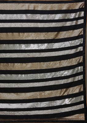 Black Art Silk Heavy sequin Work Saree For Women 8