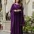 Women's Georgette Embroidery Salwar Suit Anarkali Kurta Set with Dupatta