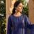 Navy Blue Daily Wear Salwar Suit for Women