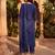 Navy Blue Daily Wear Salwar Suit for Women