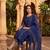 Navy Blue Daily Wear Salwar Suit for Women