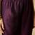 purple color embroidered silk blend styles kurta palazzo with dupatta