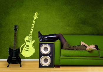 Guitar Decal 1