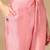 pink color embroidered silk blend styles kurta trouser with dupatta