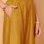 mustard color embroidered silk blend styles kurta palazzo with dupatta