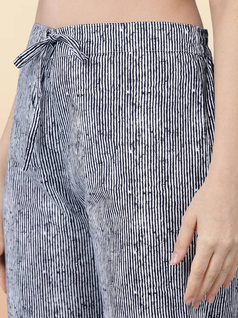 blue color embroidered pure cotton styles kurta trouser with dupatta