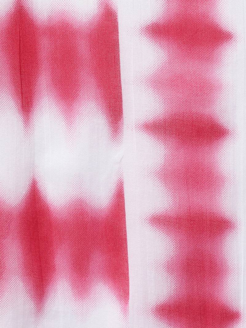 pink color embroidered pure cotton styles kurta trouser with dupatta