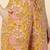 yellow color printed rayon styles kurta palazzo with dupatta