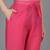 pink color yoke design pure cotton styles kurta trouser with dupatta