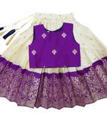 Kids Purple lehenga choli