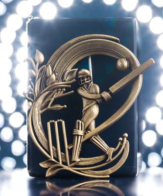 Power Batsman Brooch 2