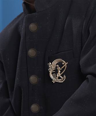 Power Batsman Brooch 3