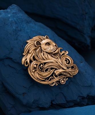Royal Simba Brooch 2