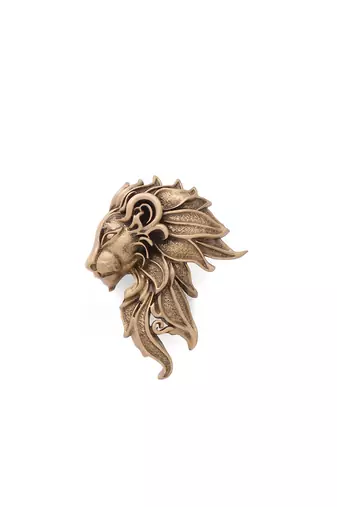 Lion the Ruler Brooch