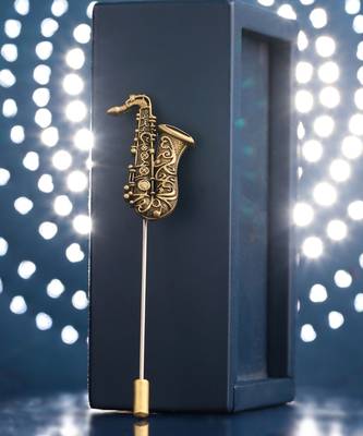 Blow the Trumpet Lapel Pin 2