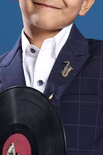Blow the Trumpet Lapel Pin