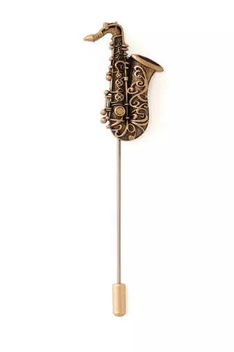 Blow the Trumpet Lapel Pin