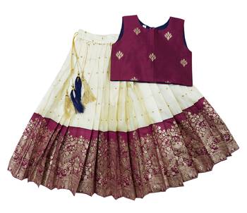 KIds Bit Lehenga Choli Set For Girls  1