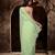 Trendmalls Parrot Green Woven Silk Saree for Women
