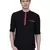 men's linen cotton black short kurta for men  