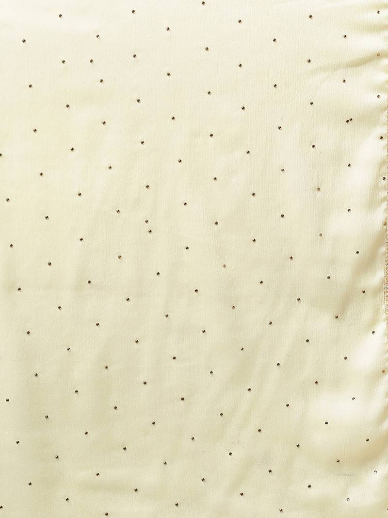 yellow color woven design silk blend styles kurta trouser with dupatta