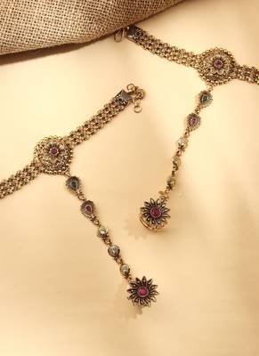 Multicolour Haath Phool For Festives 3
