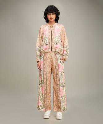 Multicolor mehr printed co-ord set 1