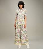 Multicolor mehr printed co ord set