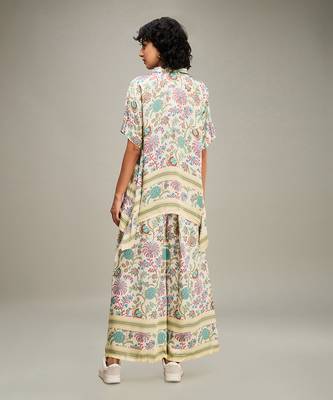 Multicolor mehr printed co ord set 4