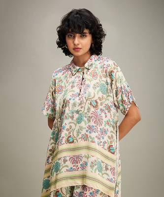 Multicolor mehr printed co ord set 5