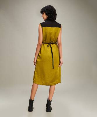 Off white zinnia applique dress 4