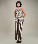 Off white ahyana printed co-ord set