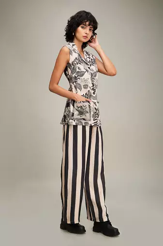 Off white ahyana printed co-ord set