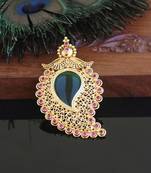 Kerala style gold plated palakka mango pendant