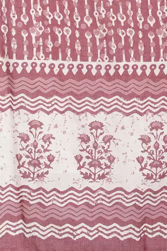 maroon color printed rayon blend styles kurta trouser with dupatta
