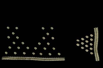 Black Zari Embroidered Border Georgette Saree With Matching Blouse Piece 5