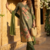 women olive rayon blend floral printed straight kurta trouser with dupatta