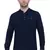 men's tailored fit indigo blue cotton short kurta