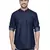 men's tailored fit denimax blue short denim kurta