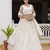 White Georgette Sequin Embroidered Lehenga Choli for Women