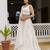 White Georgette Sequin Embroidered Lehenga Choli for Women