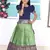 Kids Pista Lehenga choli for girls dress